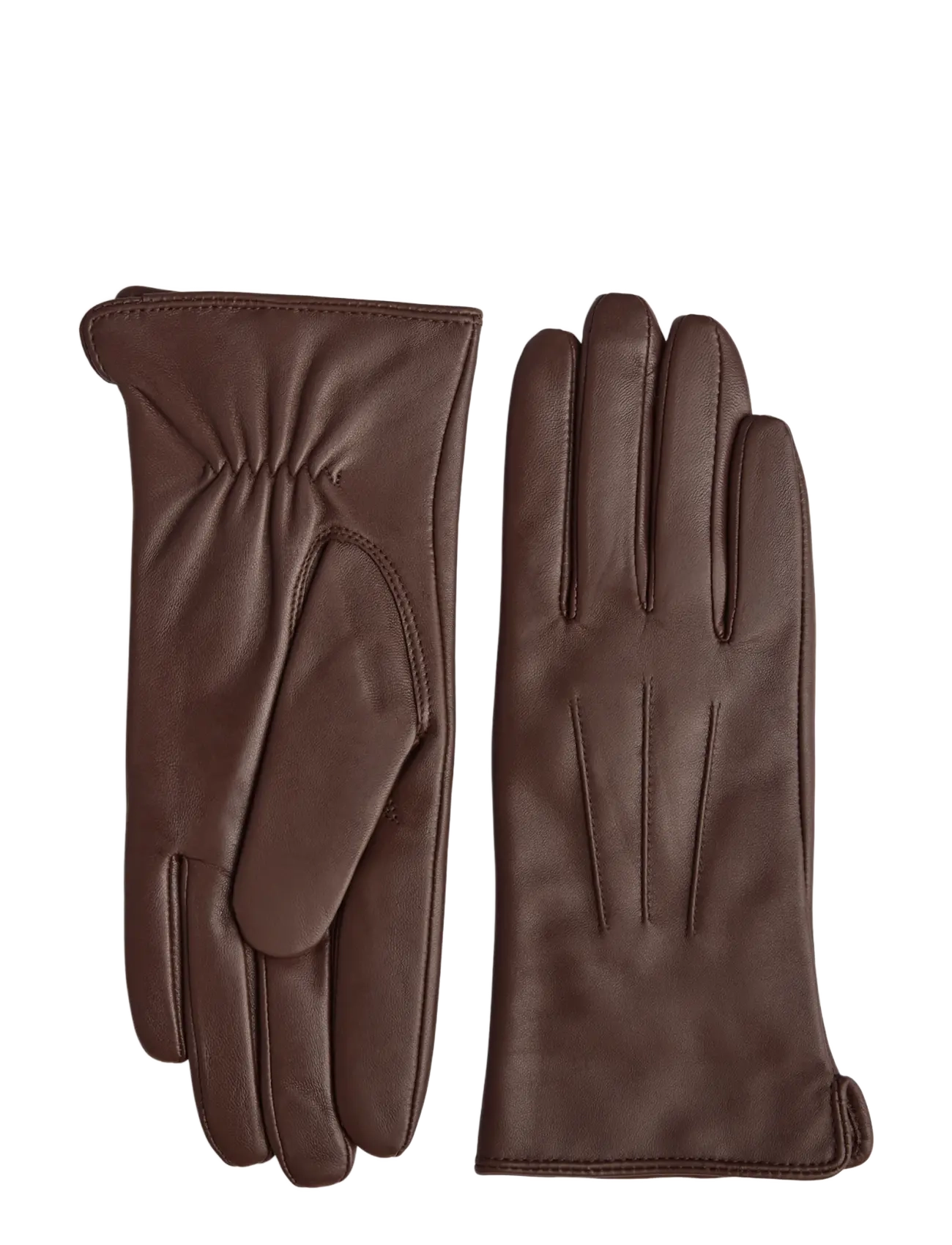 Markberg - CariannaMBG Glove - læderhandsker - chocolate brown - 1