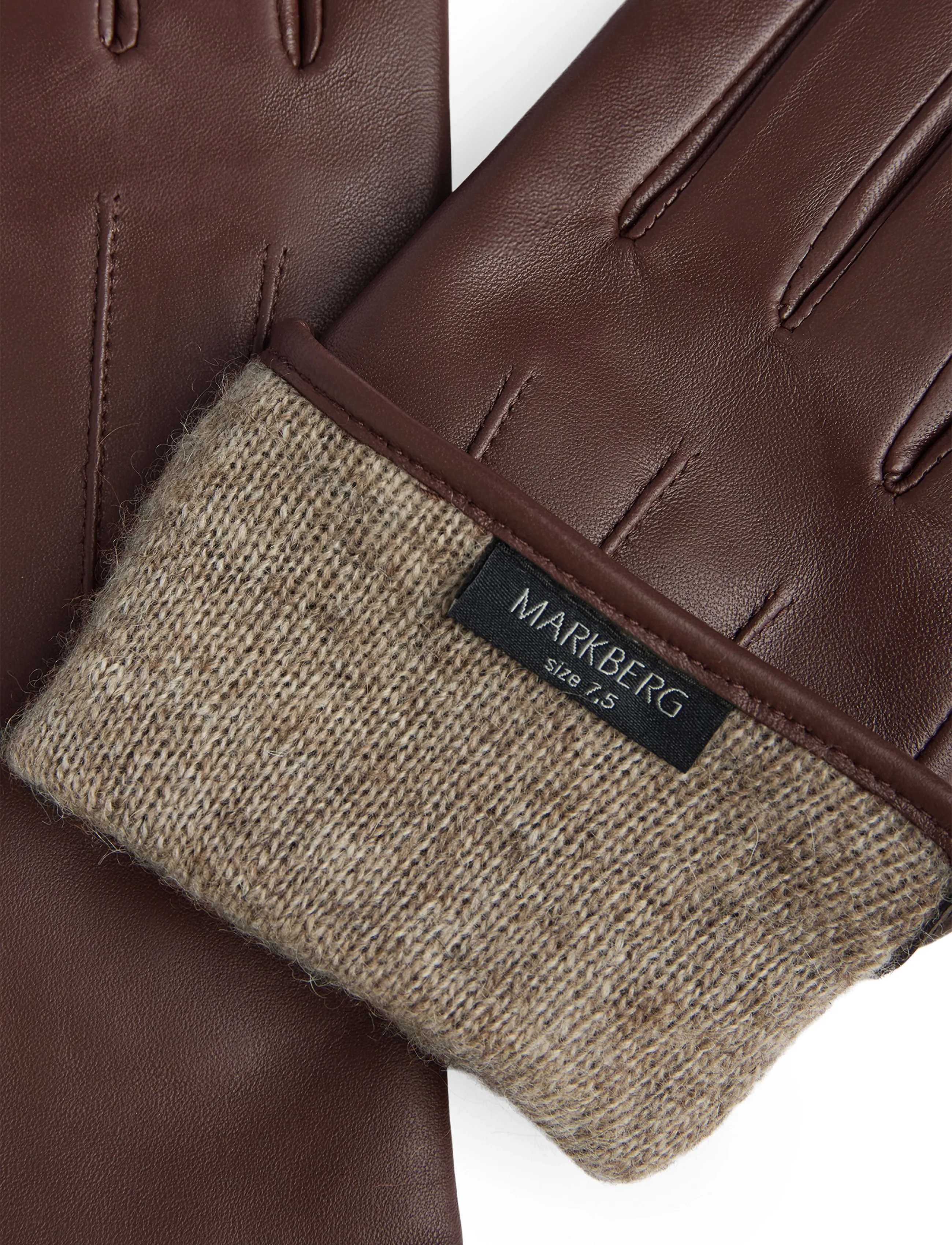 Markberg - CariannaMBG Glove - læderhandsker - chocolate brown - 3