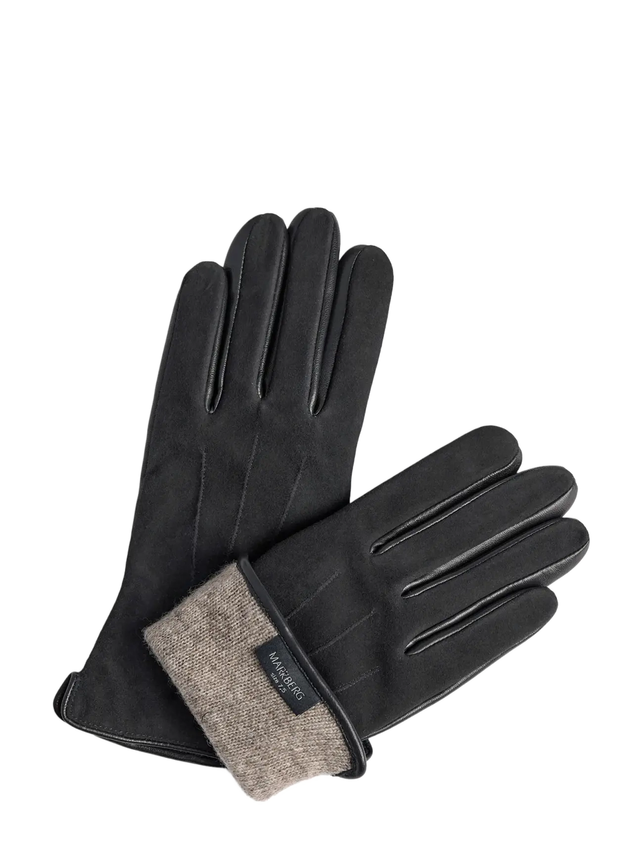 Markberg - CariannaMBG Glove, Suede - fingerhandschuhe - black - 2