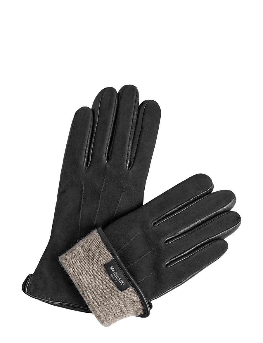 Markberg - CariannaMBG Glove, Suede - fingerhandschuhe - black - 2