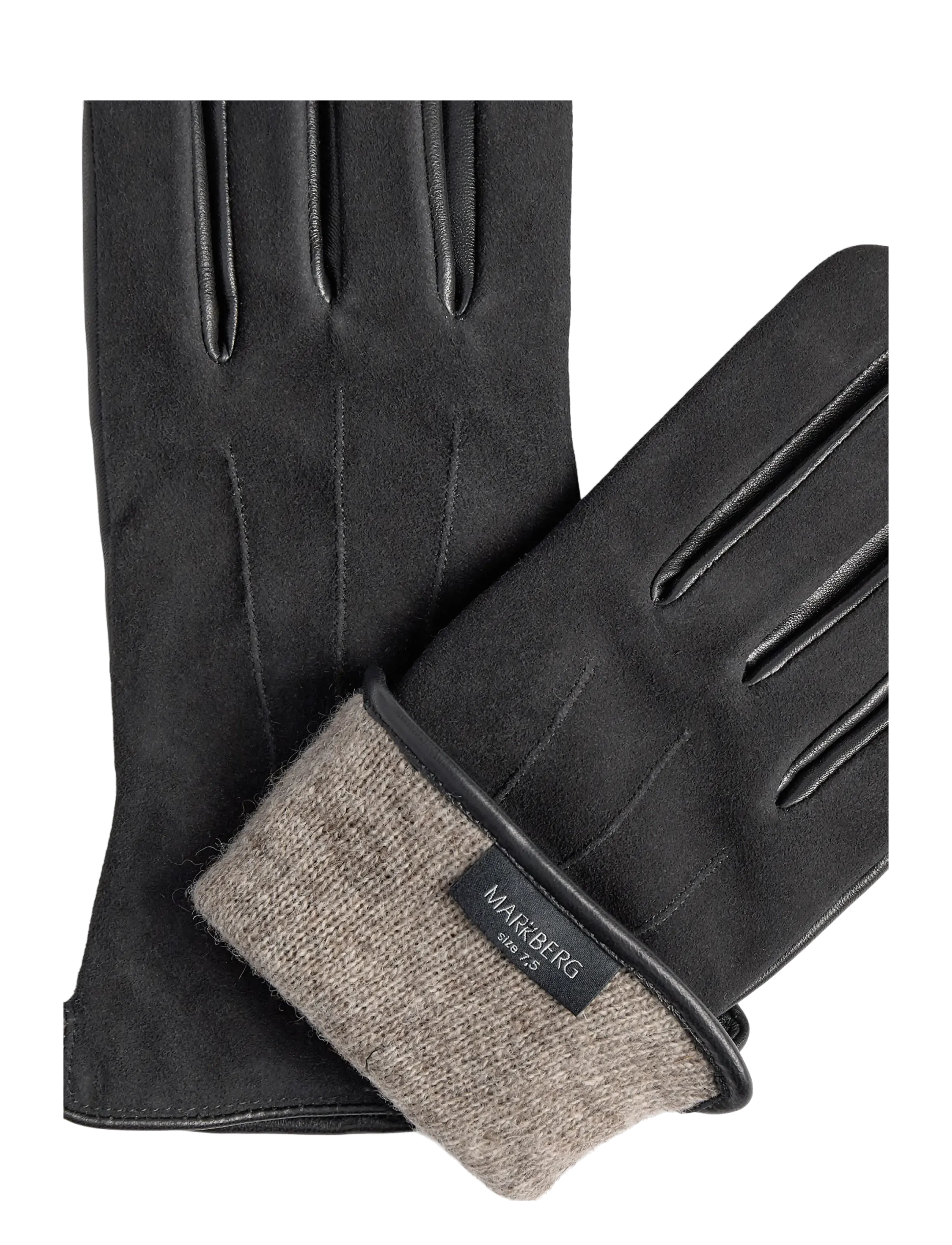 Markberg - CariannaMBG Glove, Suede - fingerhandschuhe - black - 3