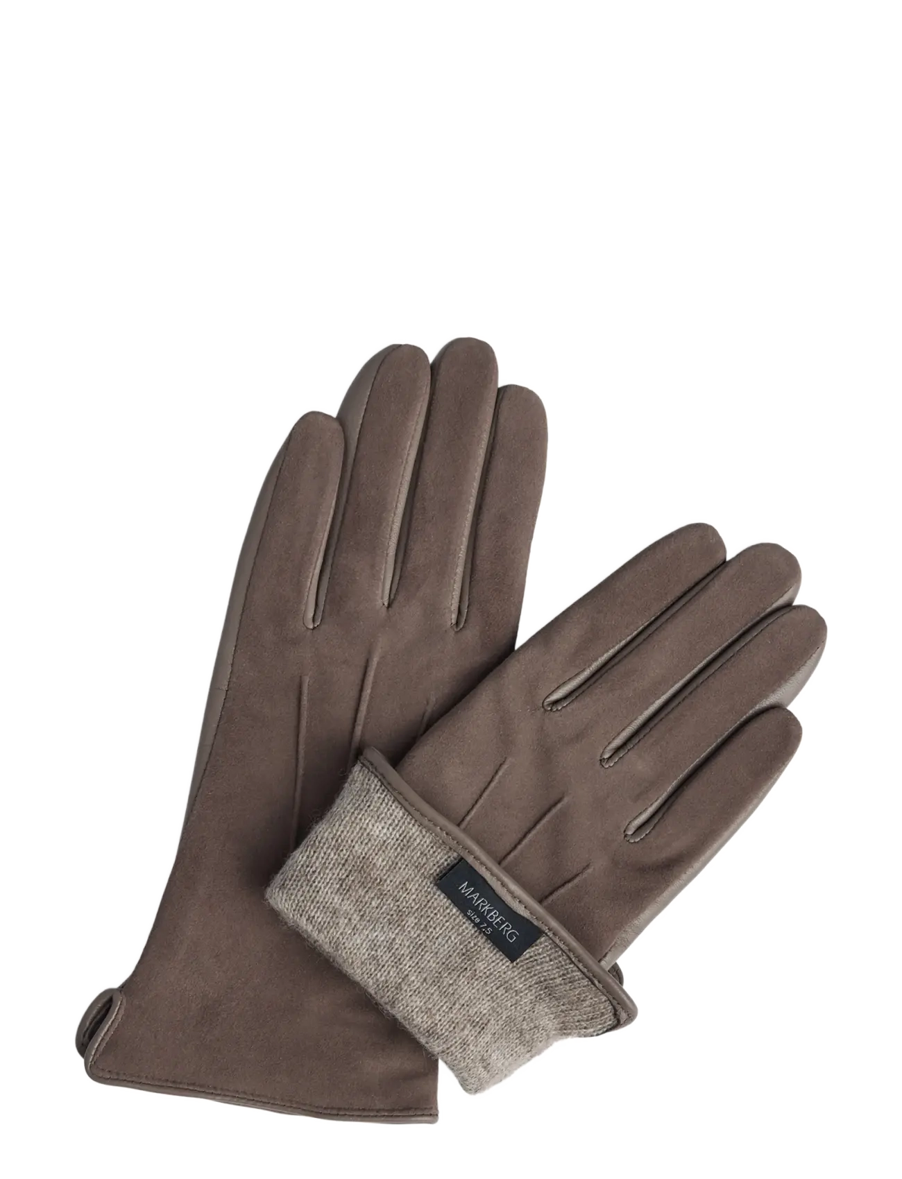 Markberg - CariannaMBG Glove, Suede - handsker - major brown - 2