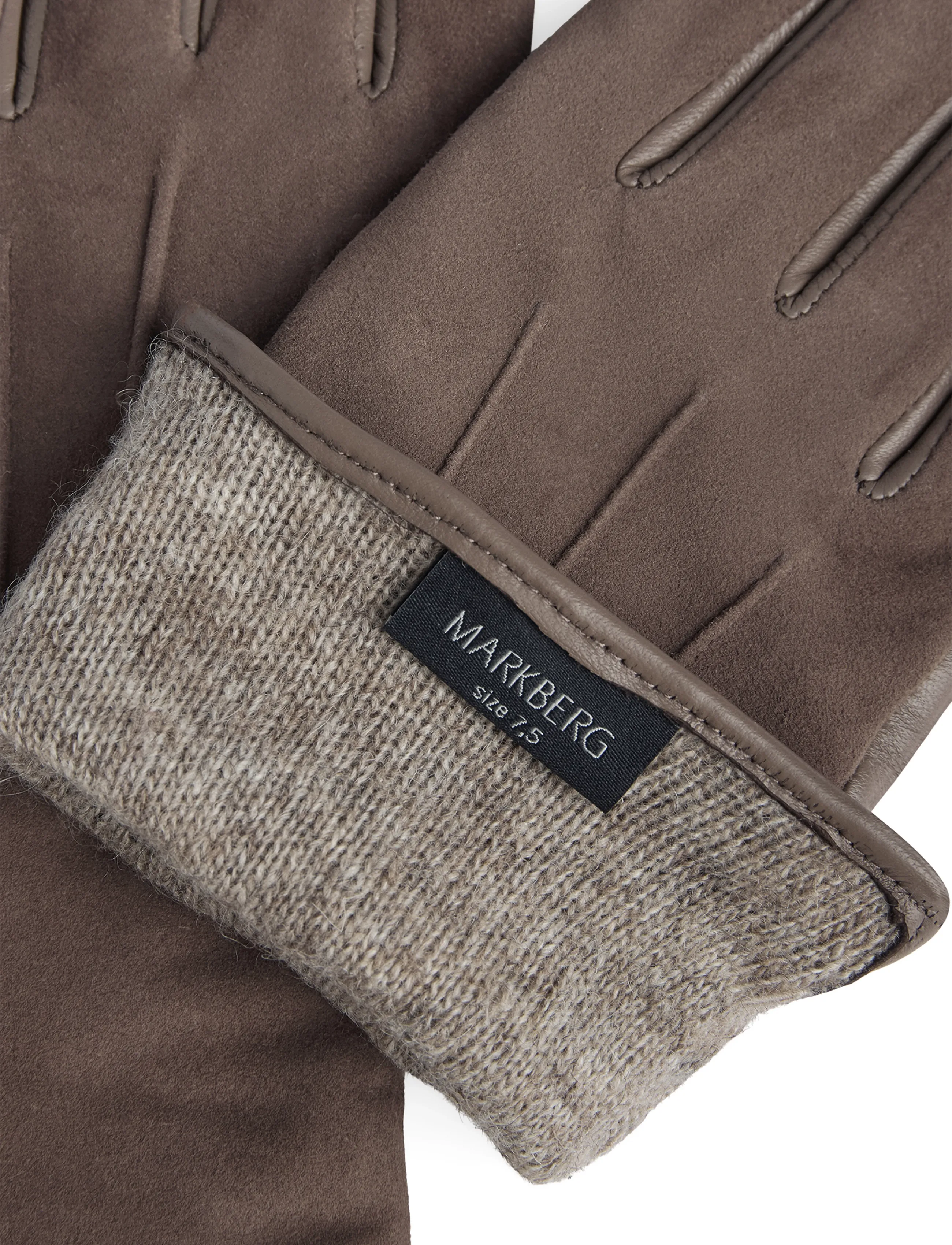 Markberg - CariannaMBG Glove, Suede - handsker - major brown - 3