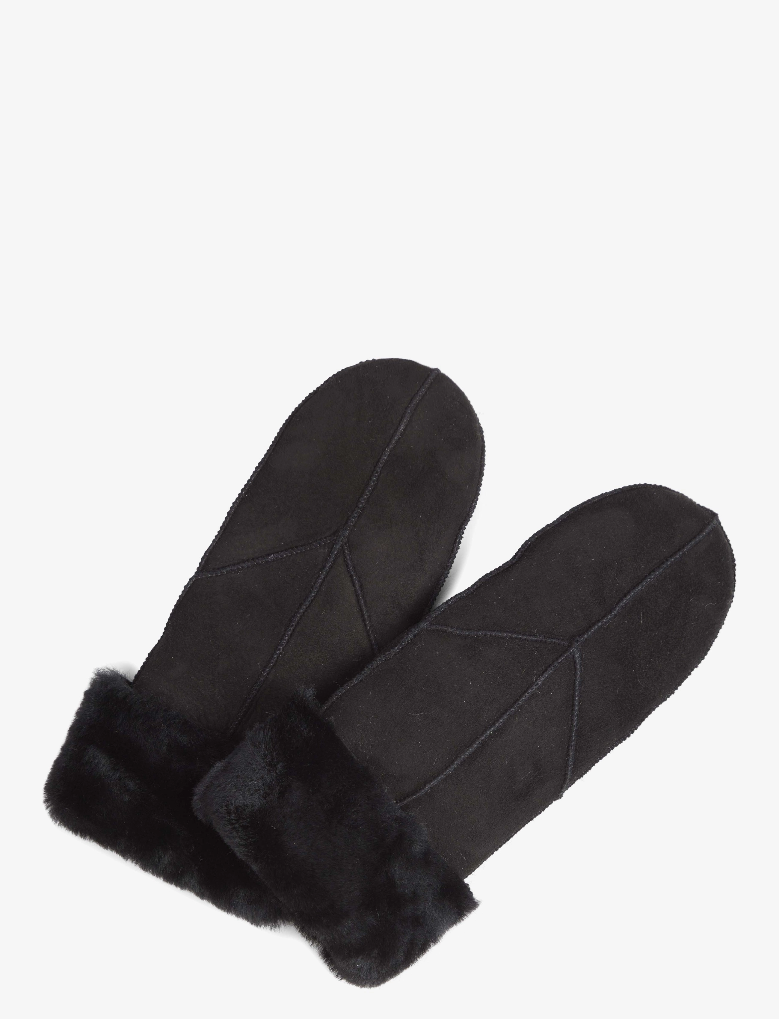 Markberg Jasminmbg Sheepskin Mitten, M/L, Gloves, Schwarz - Thumb Frauen