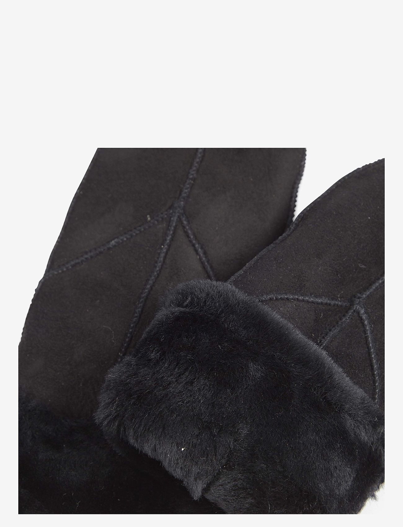Markberg - JasminMBG Sheepskin Mitten - lapaset - black - 3