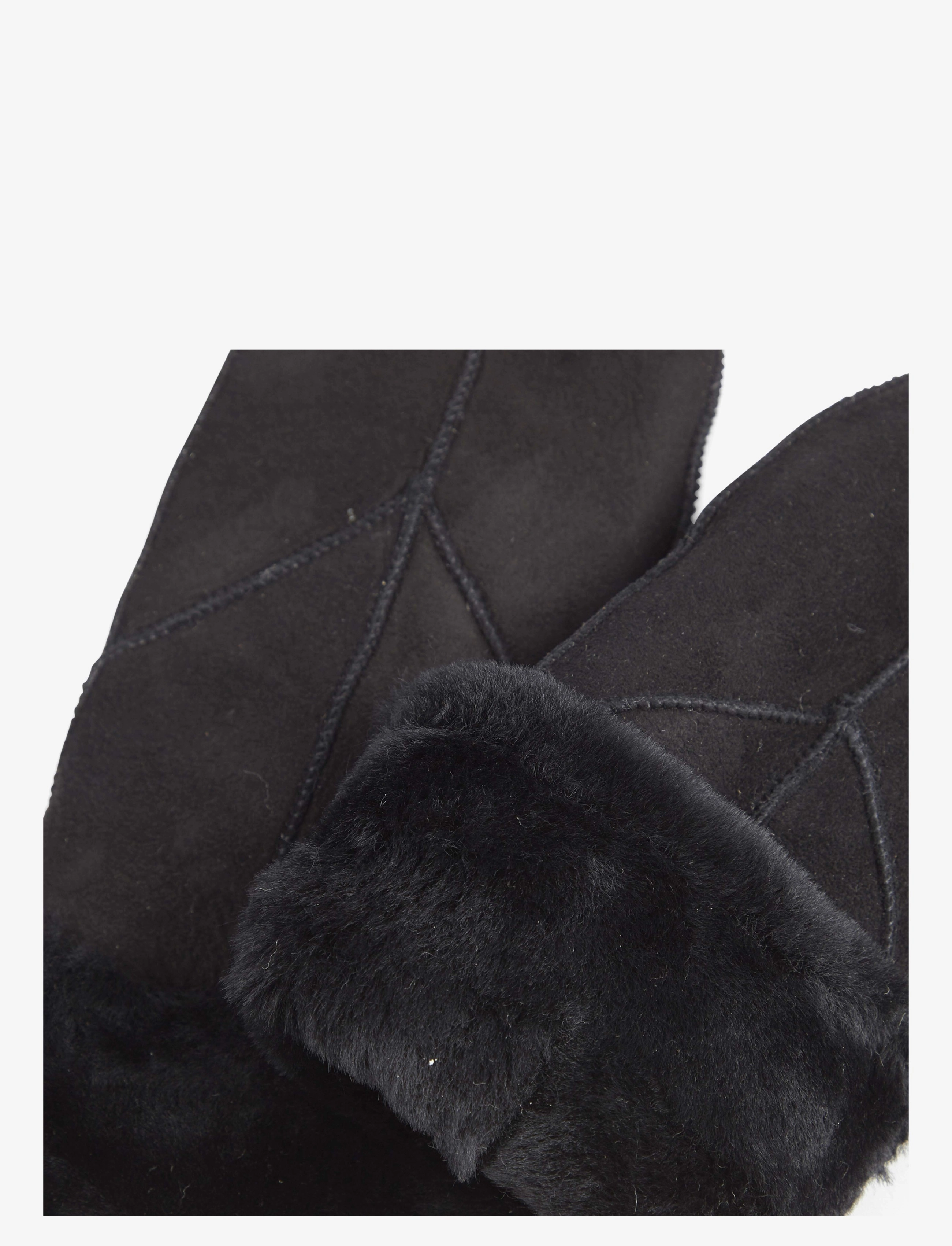 Markberg - JasminMBG Sheepskin Mitten - accessories - black - 3