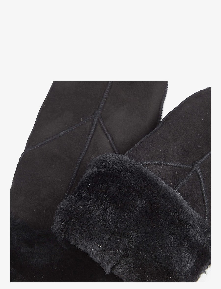 Markberg - JasminMBG Sheepskin Mitten - mittens - black - 3