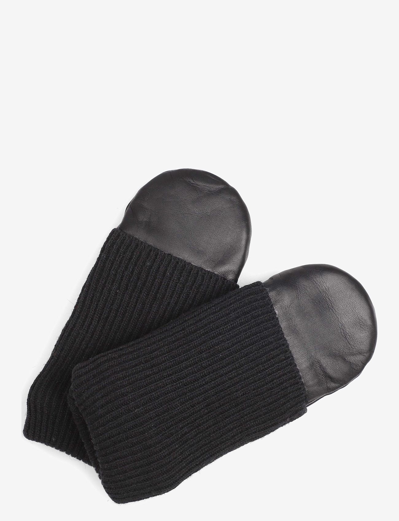 Markberg - MaudeMBG Mitten - accessories - black w/black - 1