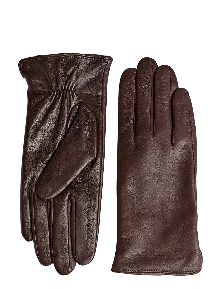 Markberg - VilmaMBG Glove - lederhandschuhe - dark brown - 1