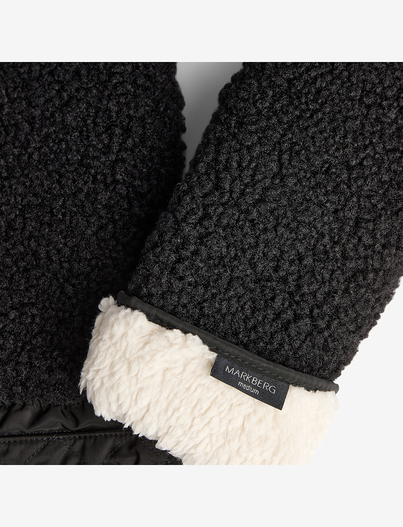 Markberg - AbbieMBG Mitten - fäustlinge - black - 2