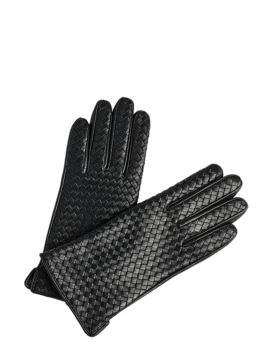 Markberg - MeliaMBG Glove, Weave - lederhandschuhe - black - 0