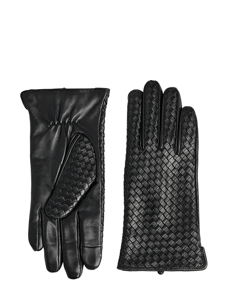 Markberg - MeliaMBG Glove, Weave - lederhandschuhe - black - 1