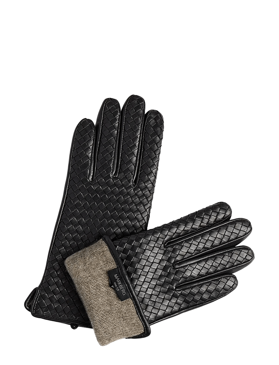 Markberg - MeliaMBG Glove, Weave - lederhandschuhe - black - 2