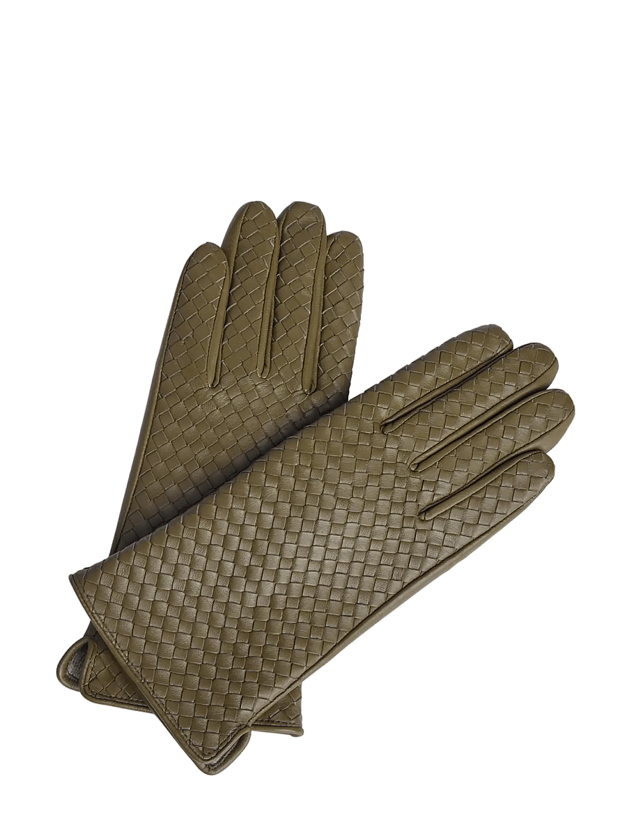Markberg - MeliaMBG Glove, Weave - lederhandschuhe - ivy green - 0