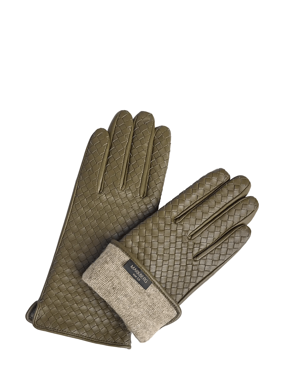 Markberg - MeliaMBG Glove, Weave - lederhandschuhe - ivy green - 2