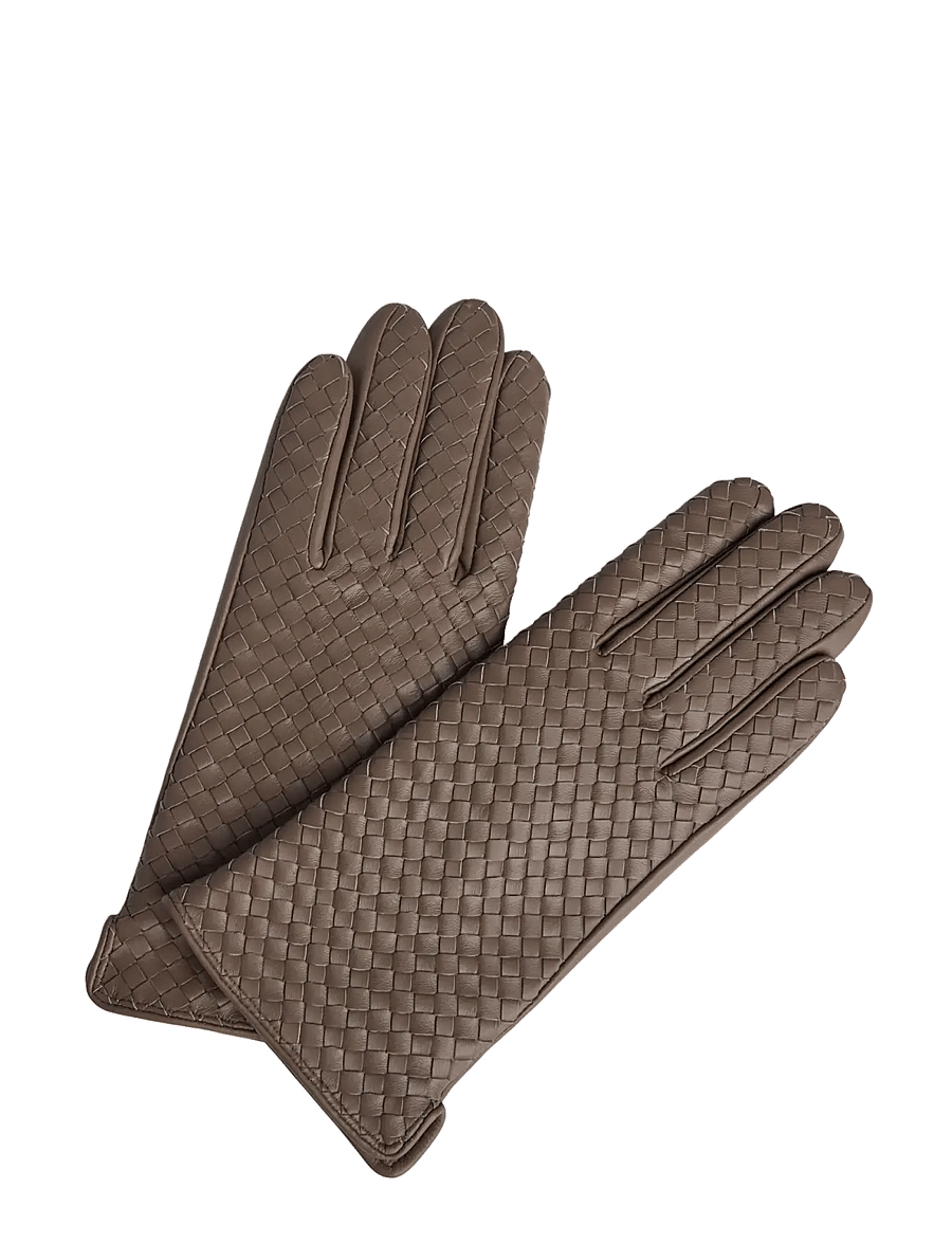 Markberg - MeliaMBG Glove, Weave - lederhandschuhe - major brown - 0