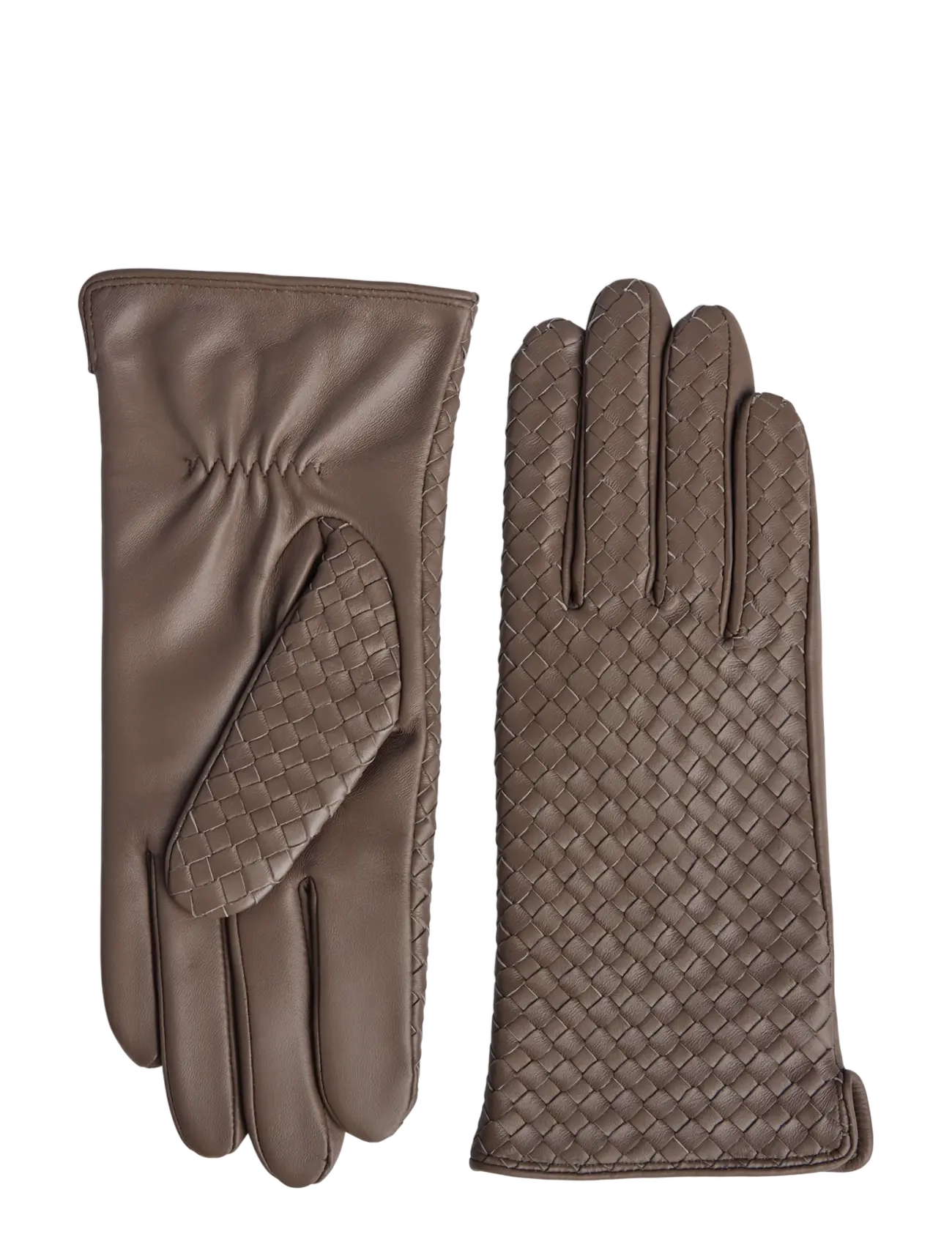 Markberg - MeliaMBG Glove, Weave - lederhandschuhe - major brown - 1