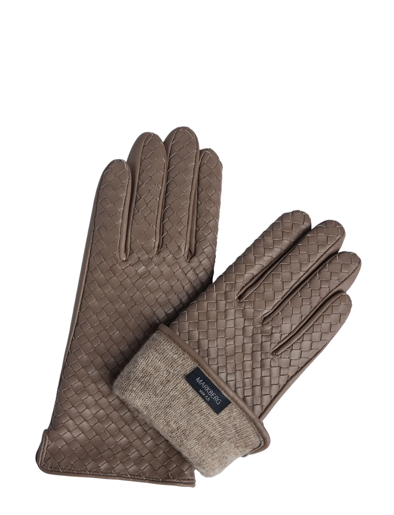 Markberg - MeliaMBG Glove, Weave - lederhandschuhe - major brown - 2