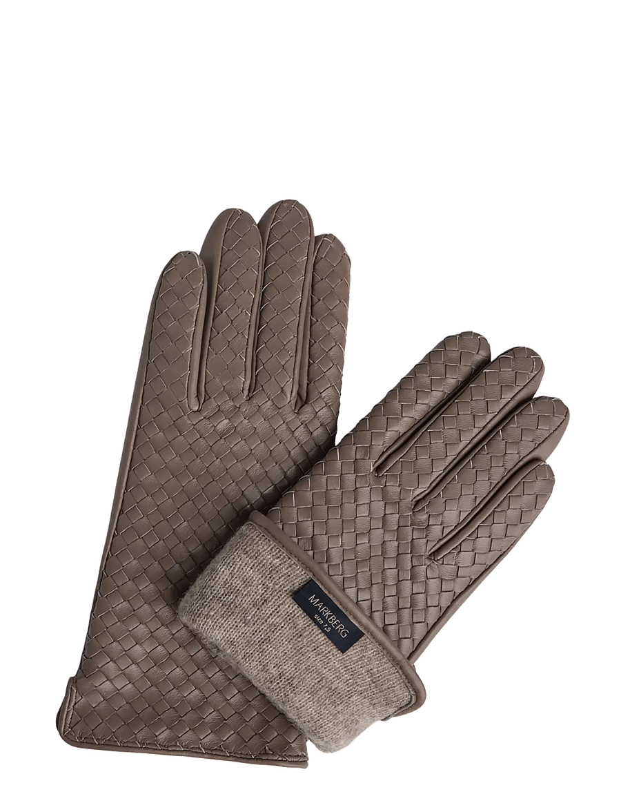 Markberg - MeliaMBG Glove, Weave - lederhandschuhe - major brown - 2