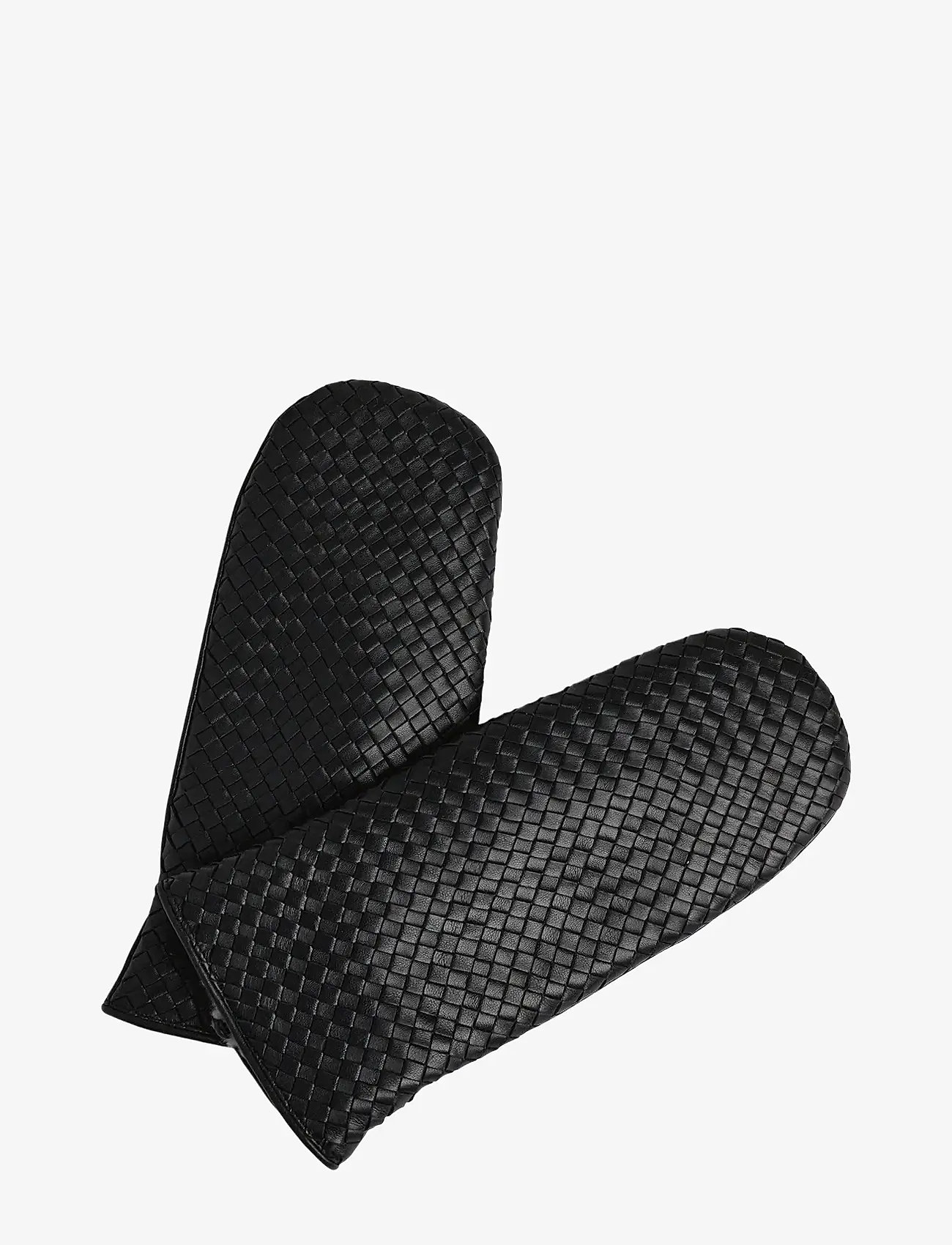 Markberg - EmbaMBG Mitten, Weave - asusteet - black - 0