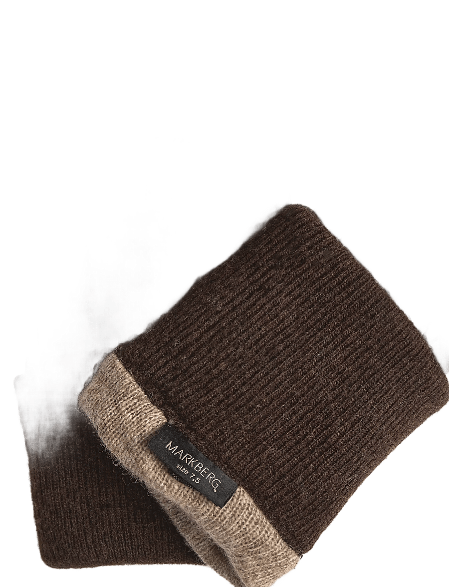 Markberg - CyrusMBG Glove - nahast kindad - dark brown - 3