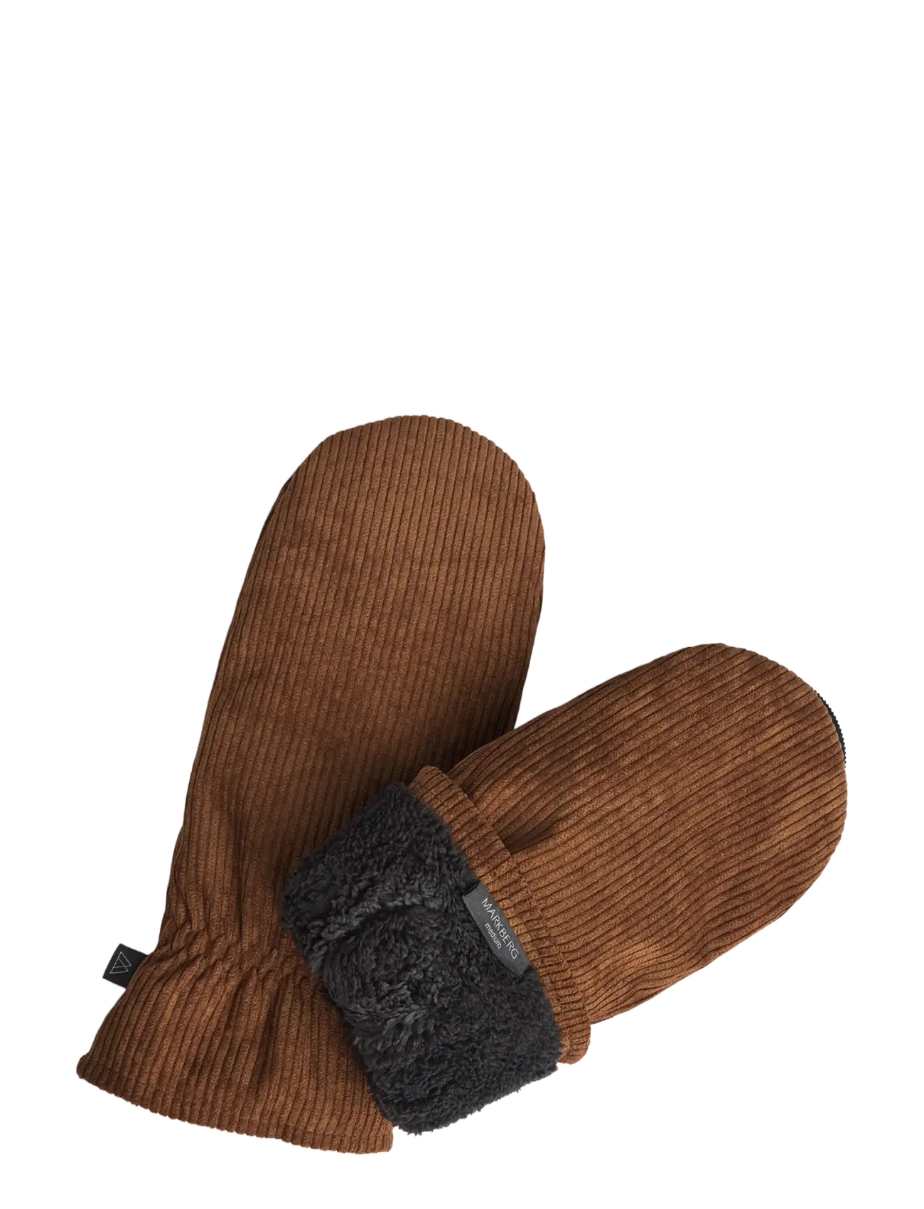 Markberg - AnoukMBG Mitten, Corduroy - fäustlinge - cognac - 2