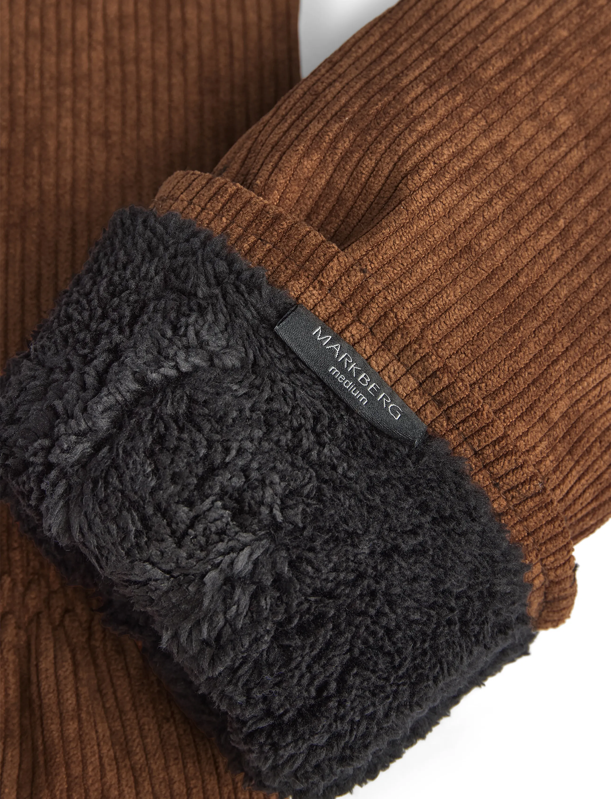 Markberg - AnoukMBG Mitten, Corduroy - fäustlinge - cognac - 3