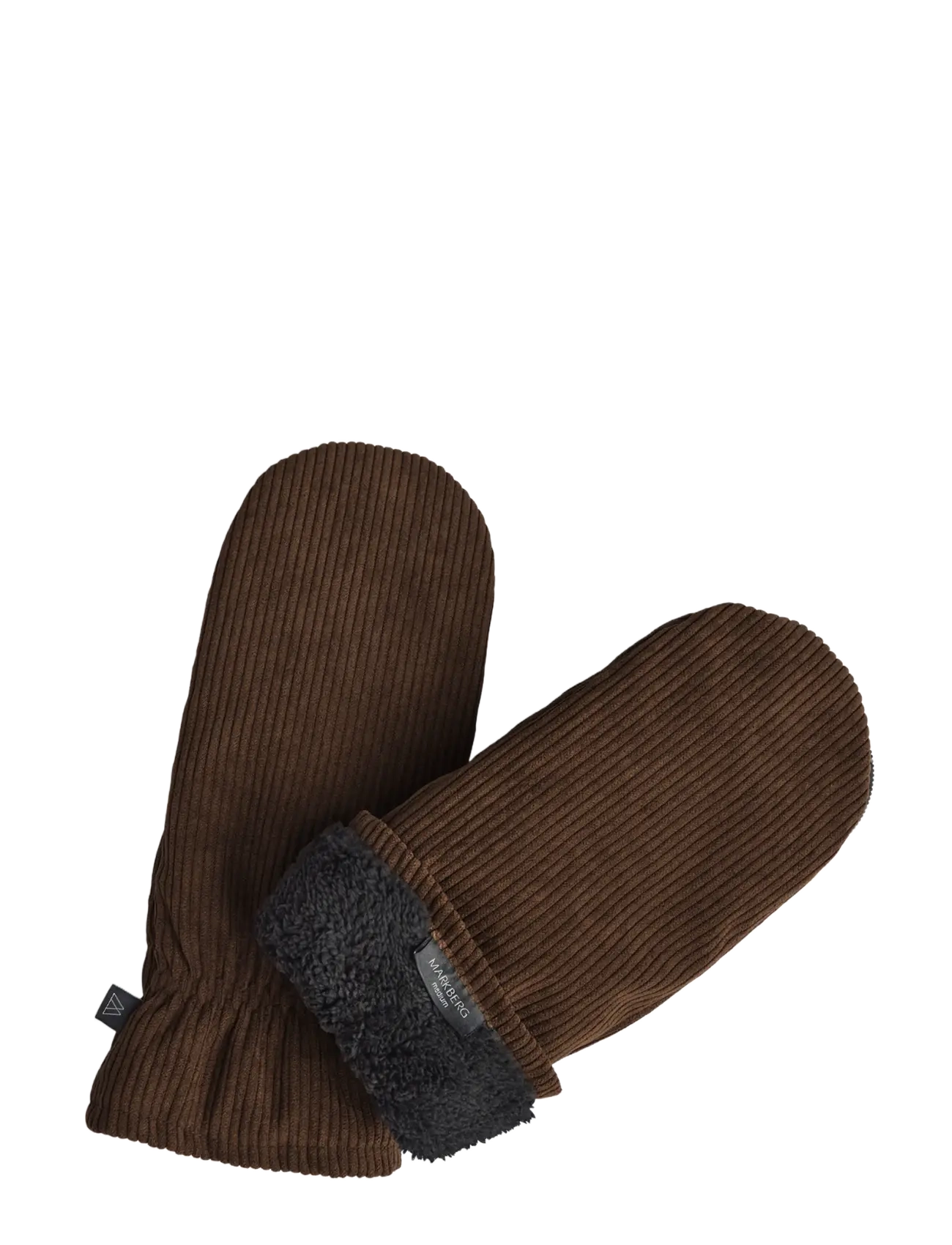 Markberg - AnoukMBG Mitten, Corduroy - fäustlinge - dark brown - 2