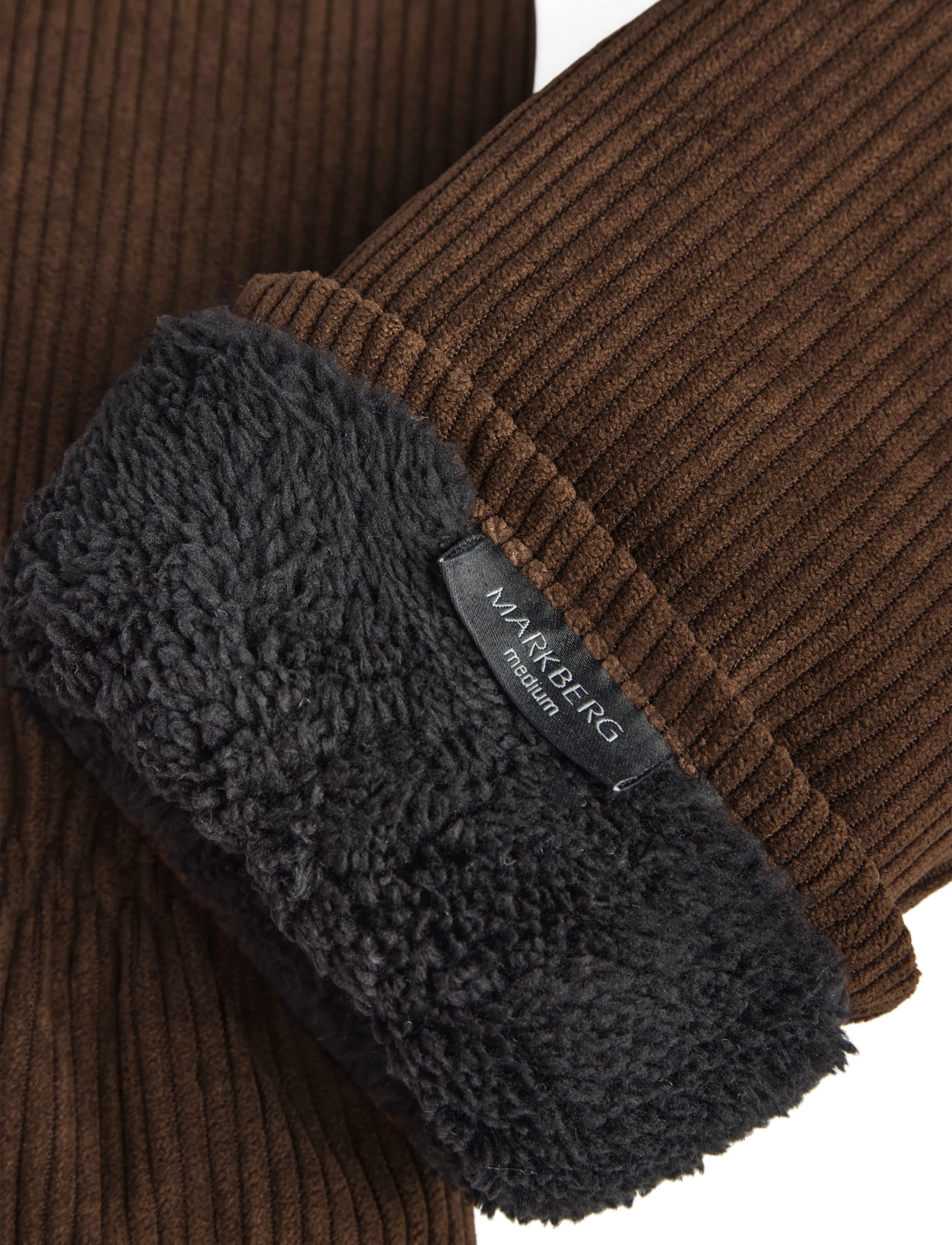Markberg - AnoukMBG Mitten, Corduroy - fäustlinge - dark brown - 3