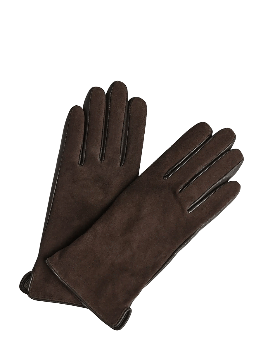 Markberg - PriyaMBG Glove - lederhandschuhe - dark brown - 0