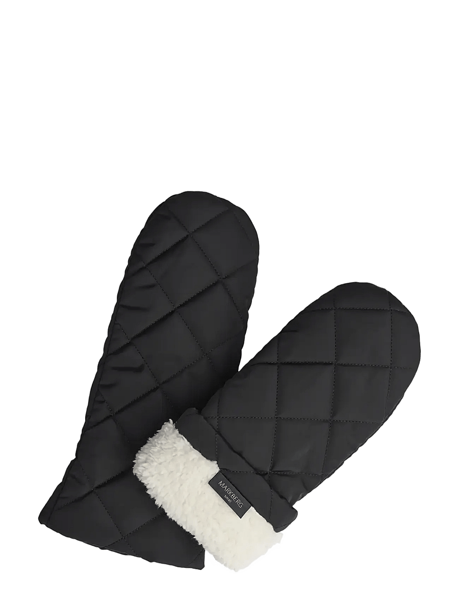 Markberg - ChristinMBG Mitten, Recycled - tumvantar - black - 2