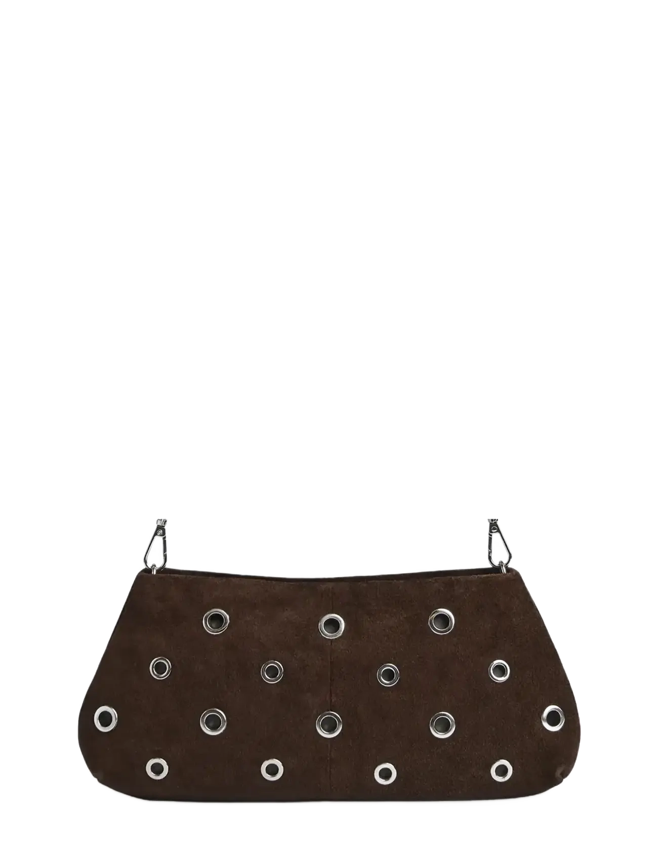 Markberg - EssieMBG Cross. Bag, Suede - crossbody bags - espresso brown - 3