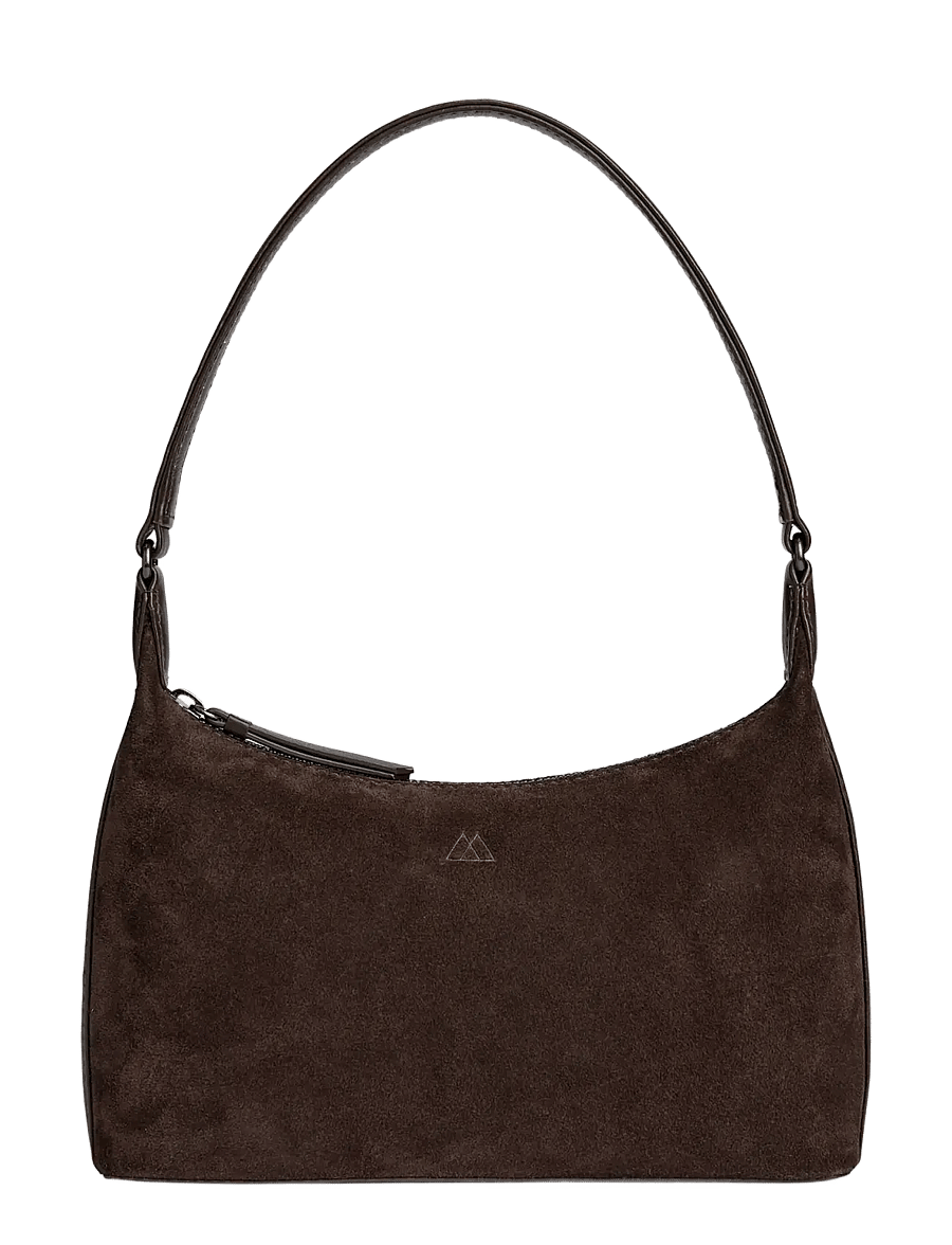 Markberg - FeliciaMBG Bag, Suede - modetrender - dark brown - 1