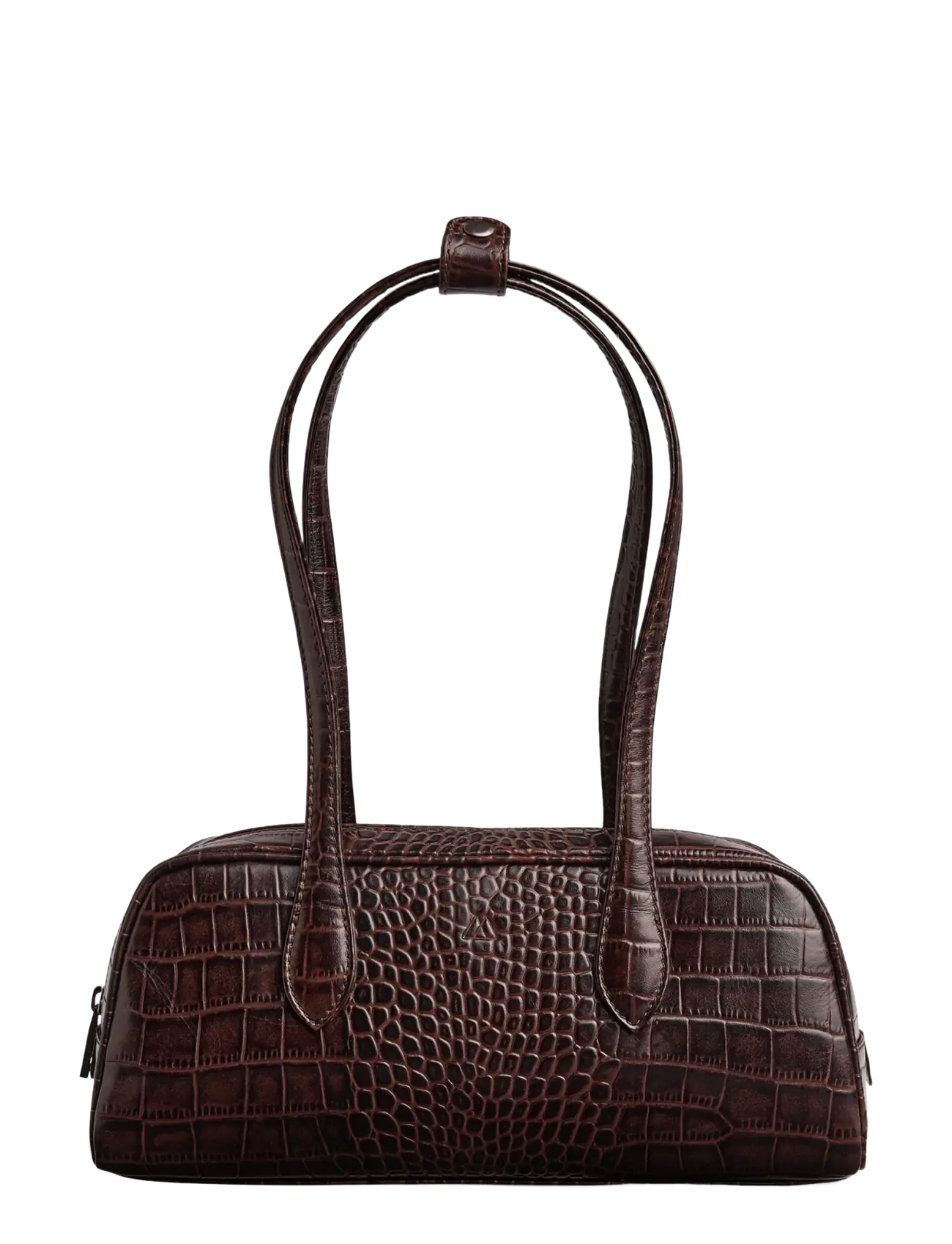 Markberg EdenaMBG Bag, Croco - Markberg - ESPRESSO BROWN / brown
