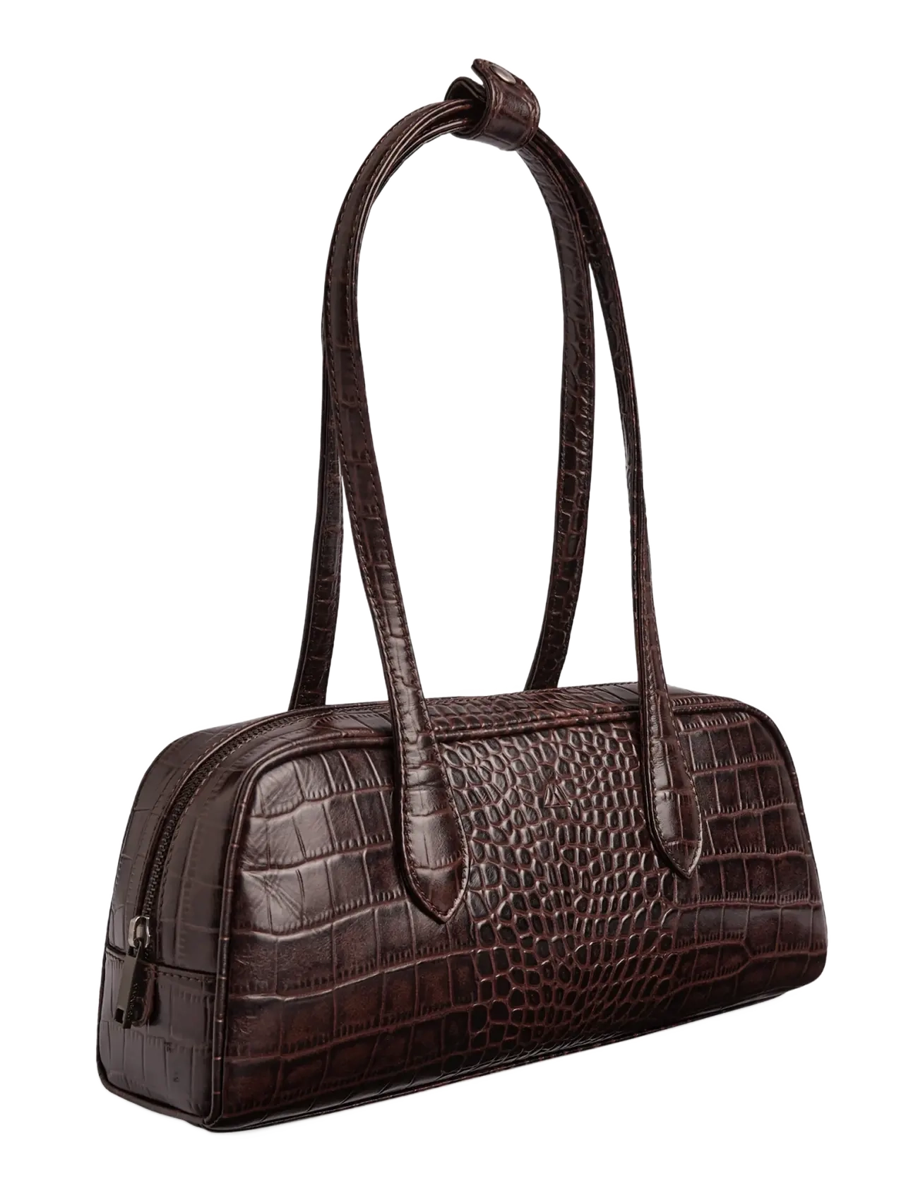 Markberg - EdenaMBG Bag, Croco - espresso brown - 2