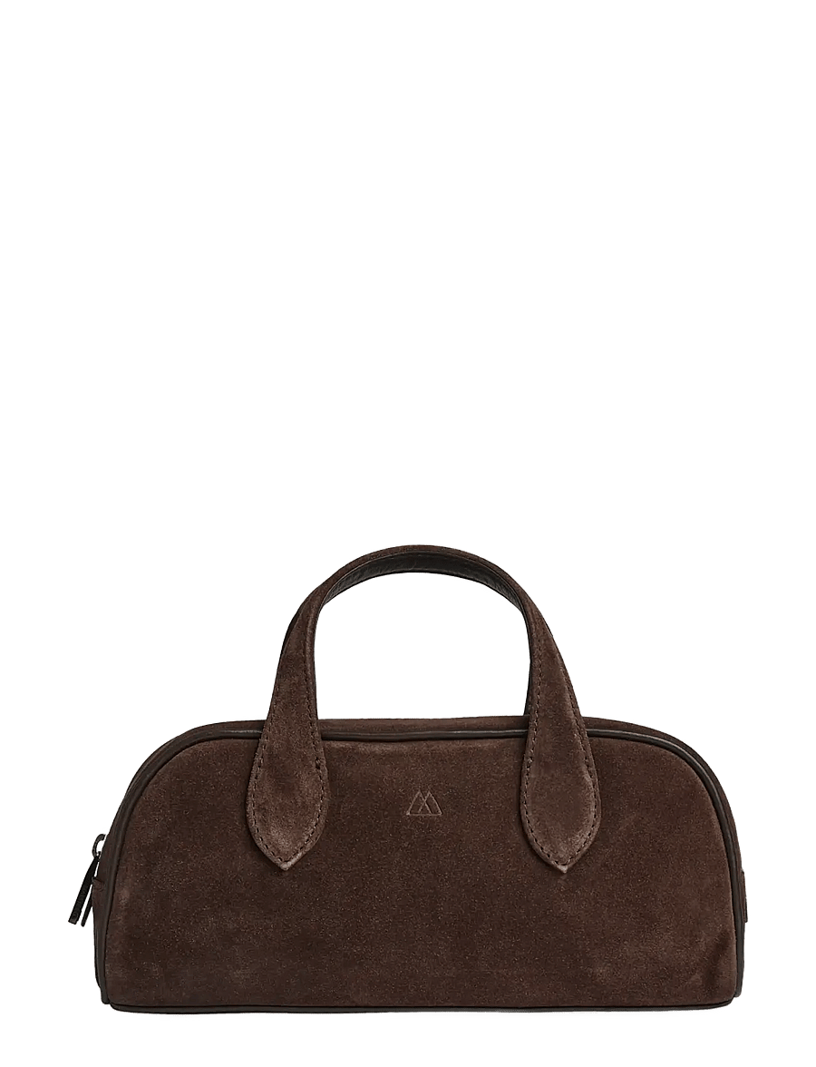 Markberg - ThoraMBG Bag, Suede - særlige begivenheder - dark brown - 1