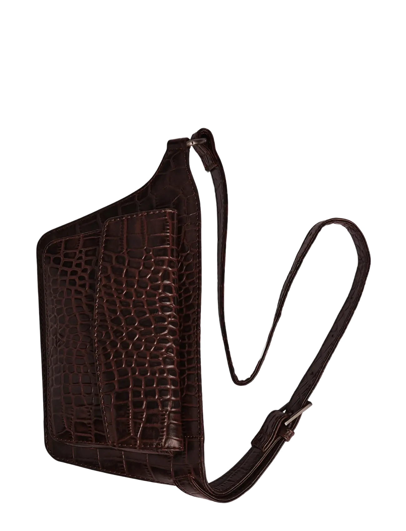 Markberg - ZayaMBG Belt Bag, Croco - espresso brown - 2