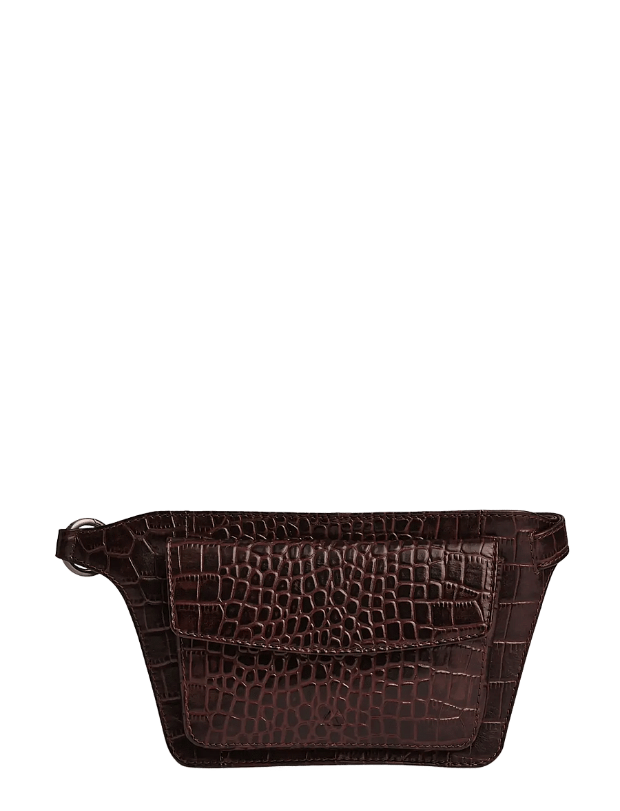 Markberg - ZayaMBG Belt Bag, Croco - moetrendid - espresso brown - 4