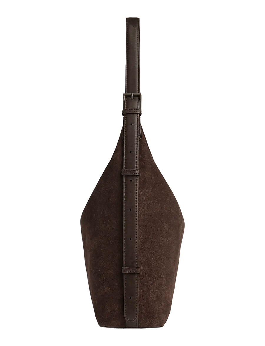 Markberg - TribecaMBG Bag, Suede - fashion trends - dark brown - 3