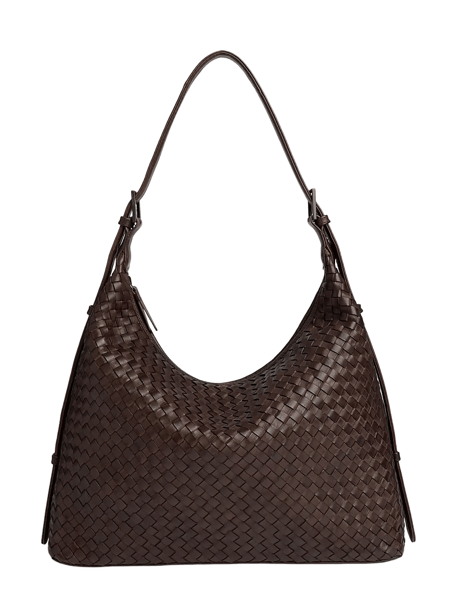 Markberg - TribecaMBG Bag, Weave - moetrendid - dark brown - 1