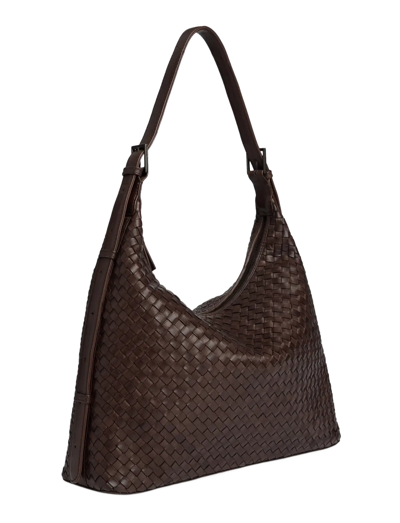 Markberg - TribecaMBG Bag, Weave - dark brown - 2