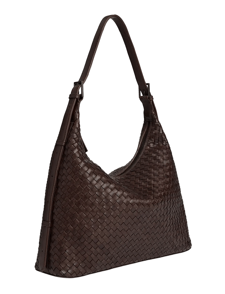 Markberg - TribecaMBG Bag, Weave - moetrendid - dark brown - 2