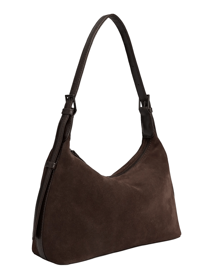 Markberg - AmariMBG Crossbody Bag, Suede - moetrendid - dark brown - 2