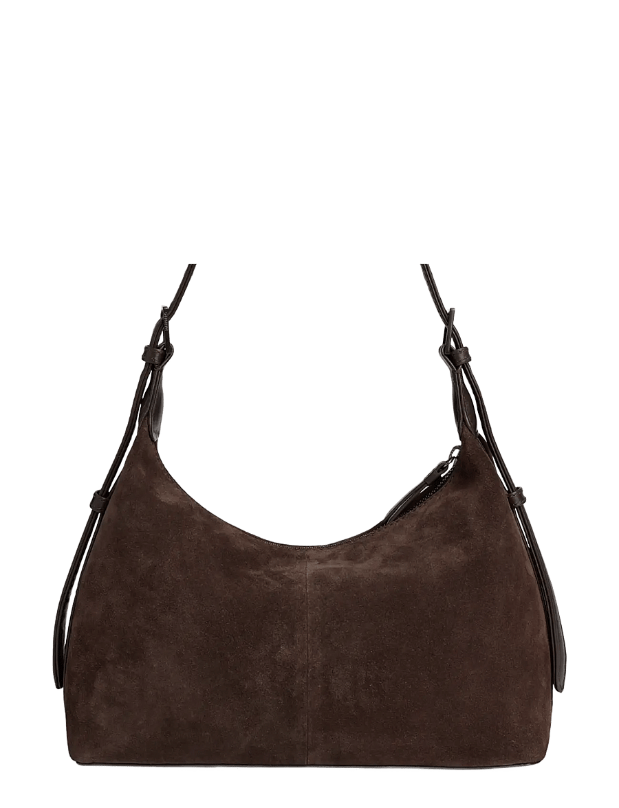 Markberg - AmariMBG Crossbody Bag, Suede - moetrendid - dark brown - 4