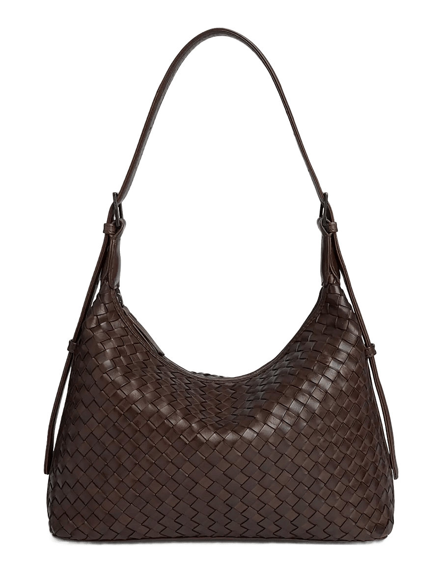 Markberg - AmariMBG Crossbody Bag, Weave - moetrendid - dark brown - 1