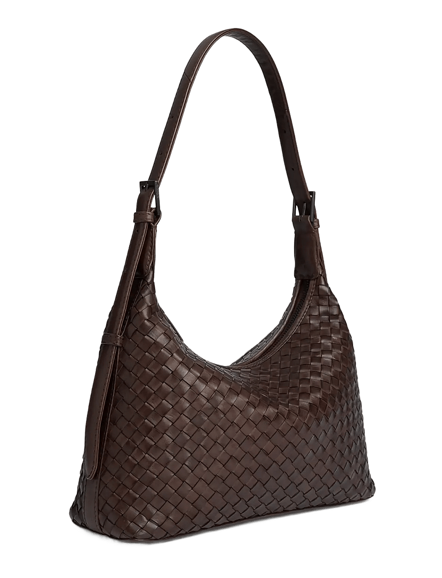 Markberg - AmariMBG Crossbody Bag, Weave - moetrendid - dark brown - 2