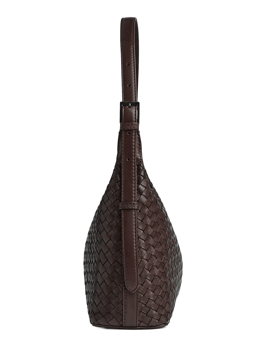 Markberg - AmariMBG Crossbody Bag, Weave - moetrendid - dark brown - 3