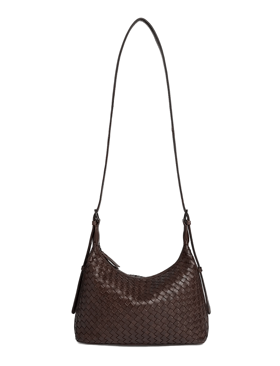 Markberg - AmariMBG Crossbody Bag, Weave - moetrendid - dark brown - 4