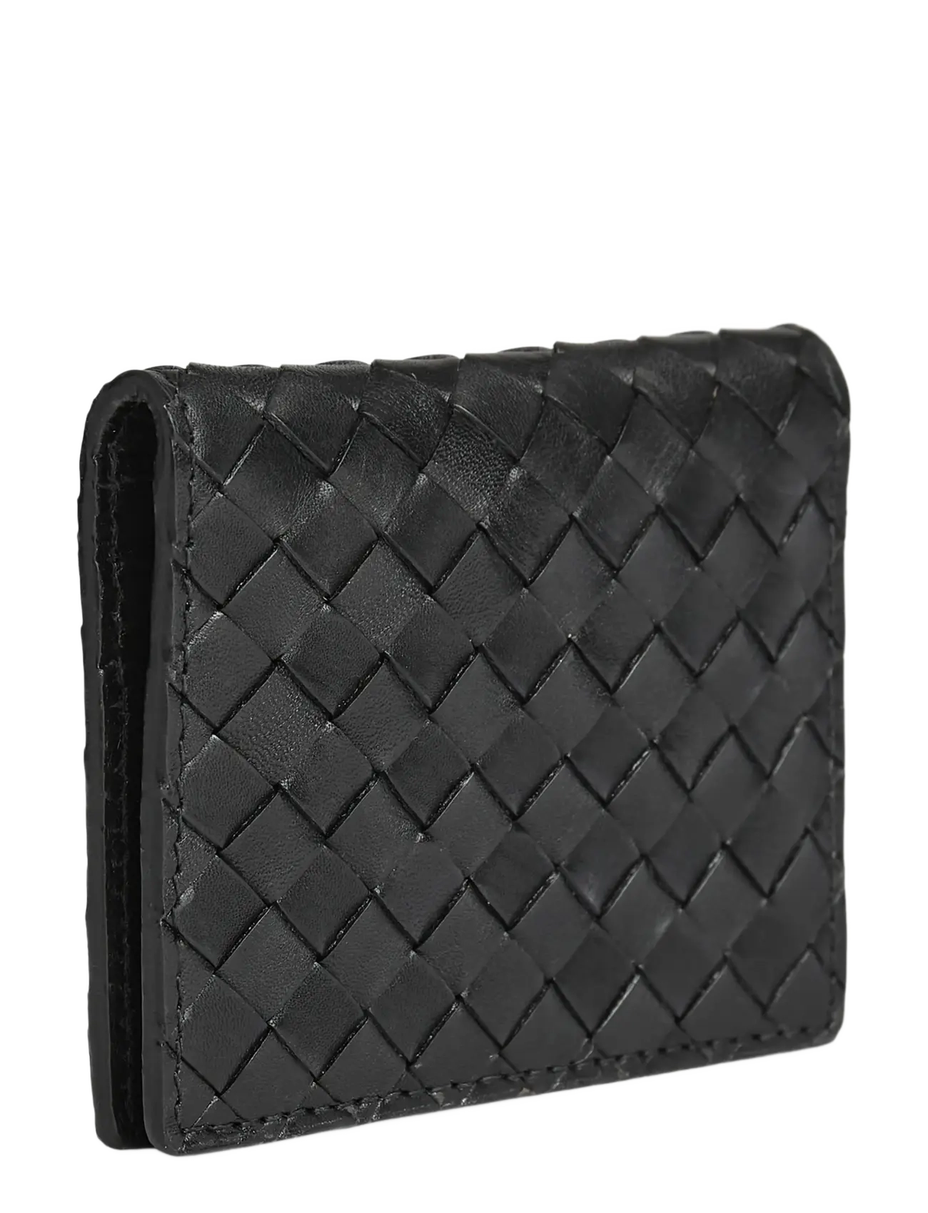 Markberg - AmeliaMBG Card Holder, Weave - black - 2