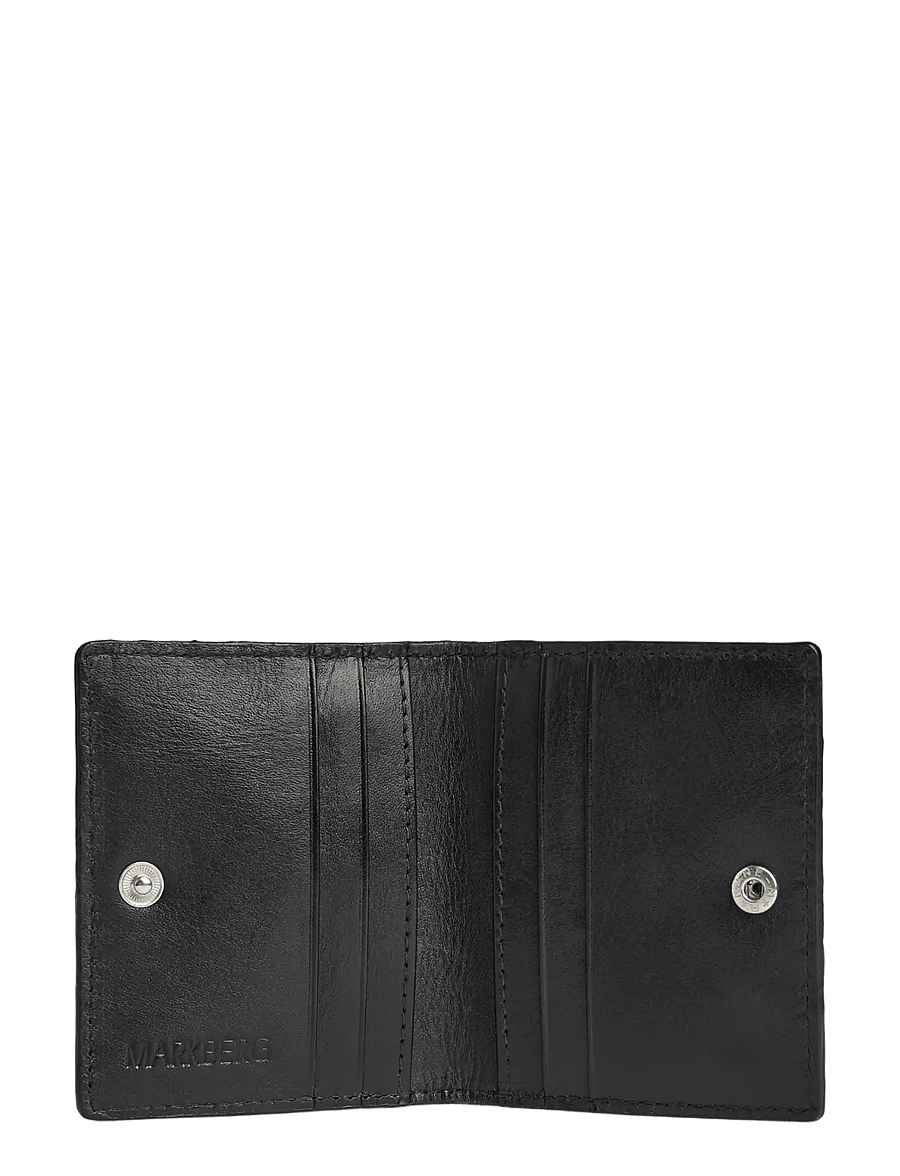 Markberg - AmeliaMBG Card Holder, Weave - kaardihoidjad - black - 4